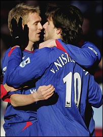 Darren Fletcher - Ruud van Nistelrooy - Manchester United