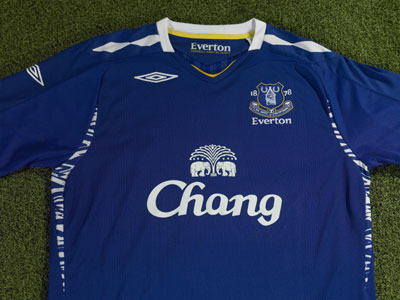 Everton 2007/2008 Home Kit