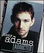 The cover of Tony Adams's 