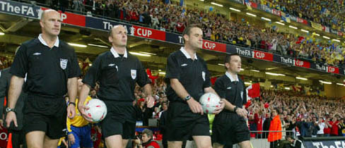 FA Cup Officials.