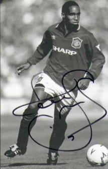 Paul Ince with Manchester United