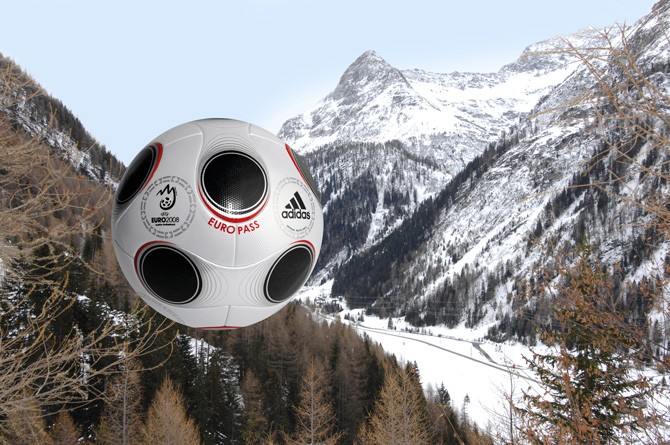 adidas Europass: The official football of Euro 2008.