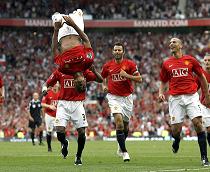 Nani does a backflip
