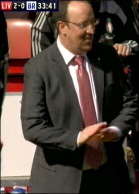 Benitez's "dismissive gesture"