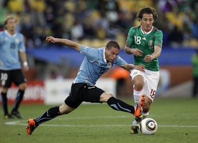 South Africa Soccer WCup Mexico Uruguay