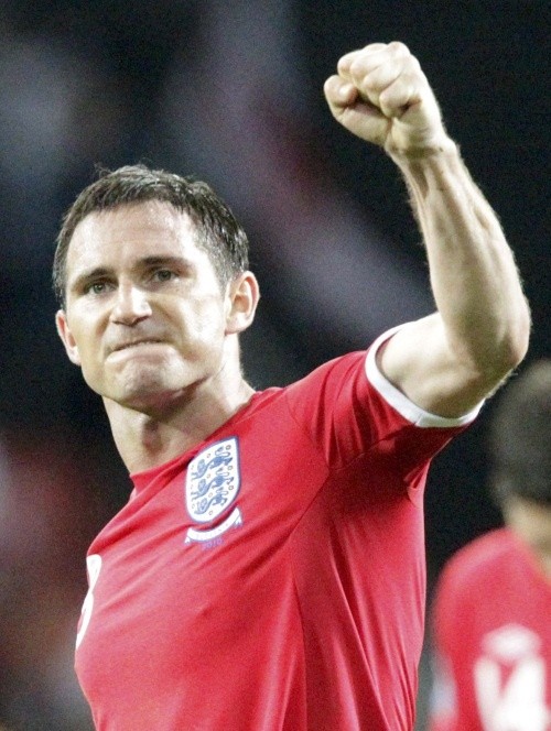 Frank Lampard was denied a first half equalizer