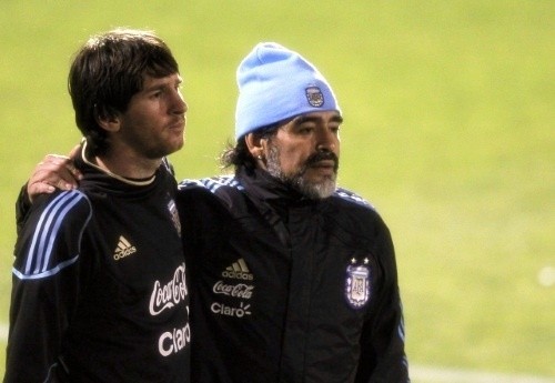 'Pity the student (Messi) who does not surpass his master (Maradona).' - Leonardo da Vinci