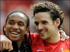 Man Utd's Anderson and Owen Hargreaves