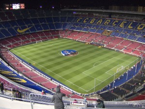Barcelona's Camp Nou stadium