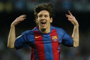 Barcelona's Lionel Messi
