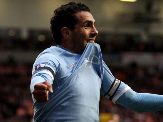 carlos tevez goal celebration