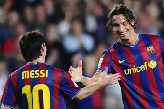 Zlatan Ibrahimovic & Lionel Messi