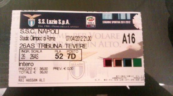 Lazio-Napoli-ticket