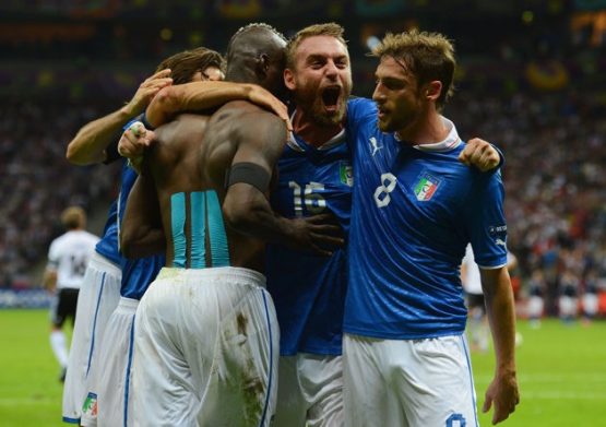 Italy celebrate