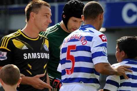 Anton Ferdinand and John Terry
