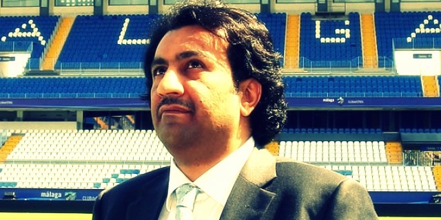 abdullah-al-thani-malaga Malaga banned from Europe over Financial Fair Play