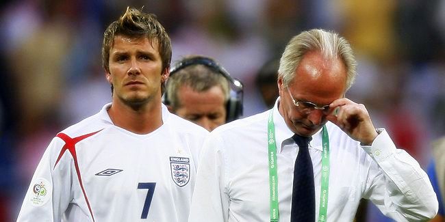 Beckham & Eriksson england
