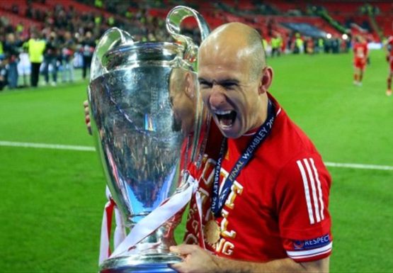 Arjen Robben Scored 15 UCL Knockout Goals