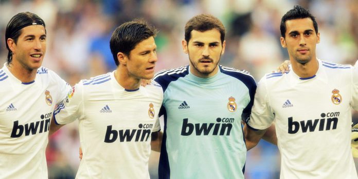 Real Madrid - Ramos, Alonso, Casillas, Arbeloa