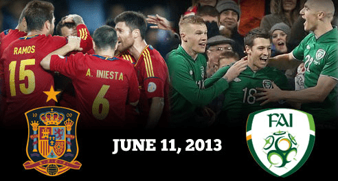 Spain vs Republic of Ireland