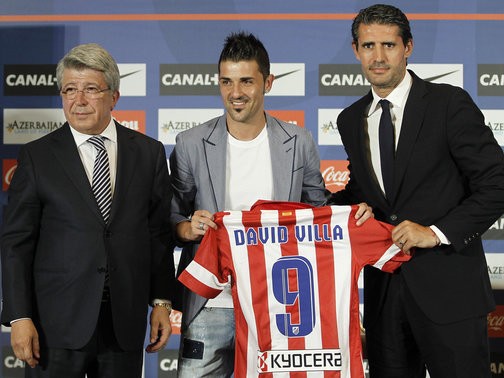 New Atletico Man David Villa