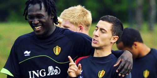 Lukaku. Hazard - Belgium
