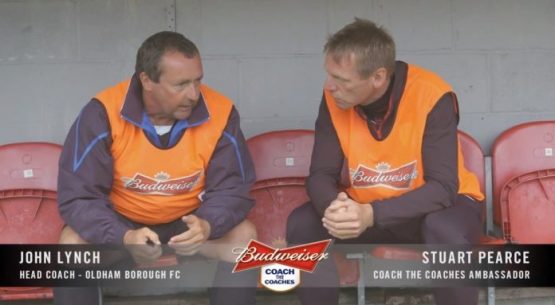 coach the coaches Stuart Pearce