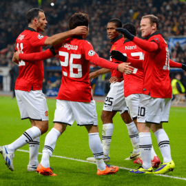 United celebrate