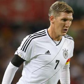 Schweinsteiger had a quiet game against Scotland