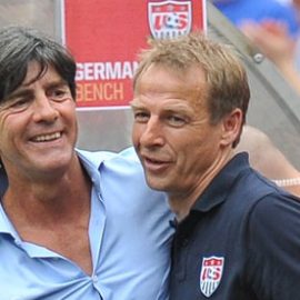 Jürgen Klinsmann praises Clint Dempsey after USA beat Germany - video