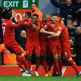 Liverpool celebrate