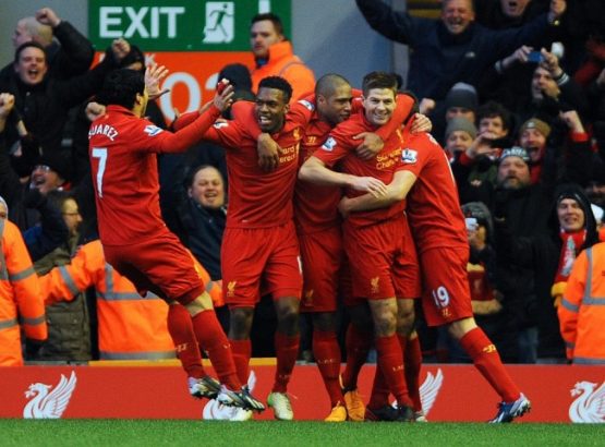 Liverpool celebrate