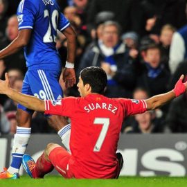 Liverpool's Uruguayan striker Luiz Suare