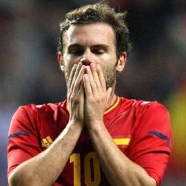 Juan Mata scored for Spain in their 1-0 win