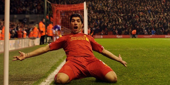 Luis Suarez Scored 6 Hat-Tricks For Liverpool