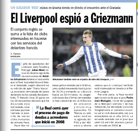 Antoine Griezmann to Liverpool?