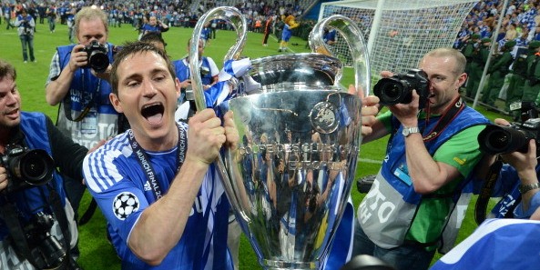 Chelsea's British midfielder Frank Lampa