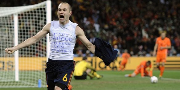 Andres Iniesta World Cup 2010 Images