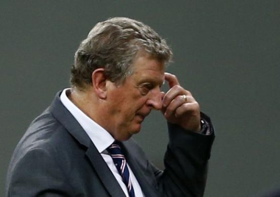 England's coach Roy Hodgson is pictured during their 2014 World Cup Group D soccer match against Italy at the Amazonia arena in Manaus