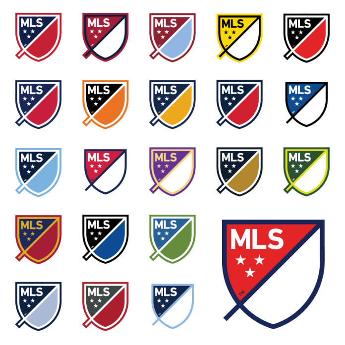 On Thursday Major League Soccer announced, that their clubs will all be able to take part with the new logo, as the symbol colors will adjust to the teams colors. Photo provided by Major League Soccer and USA Today.