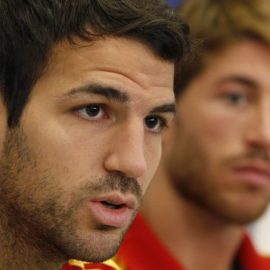 Cesc Fabregas Sergio Ramo
