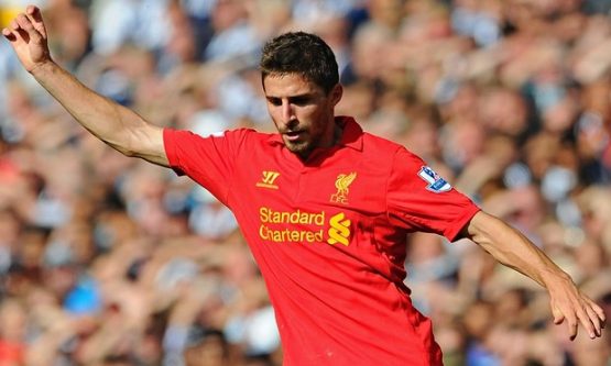 Fabio Borini of Liverpool