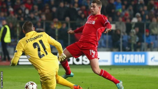 Ludogorets vs Liverpool