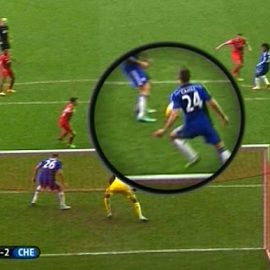 Gary Cahill handball?
