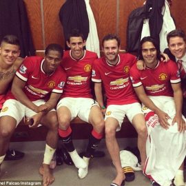 Radamel Falcao knee