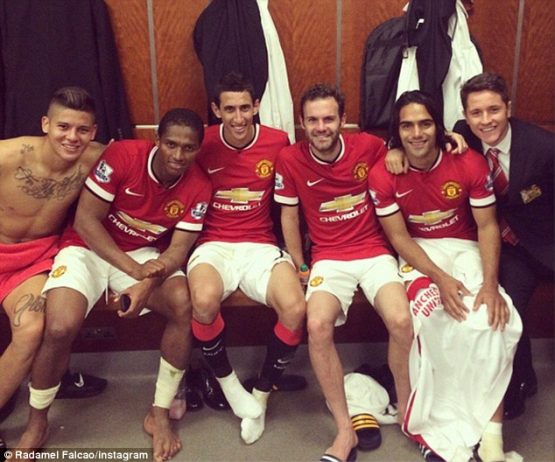 Radamel Falcao knee