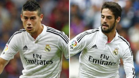 Isco + James Rodriguez