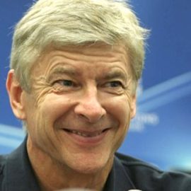 wenger smiling