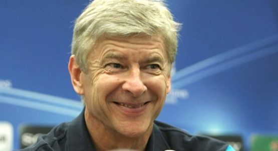 wenger smiling