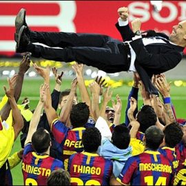 Pep Guardiola at Barcelona